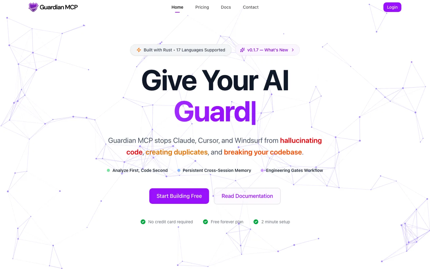 Guardian MCP preview